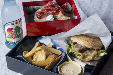 鹿児島黒毛和牛 玉手箱バーガーセット