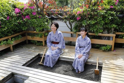いぶすき秀水園足湯・砂足湯 | いぶすき観光ネット